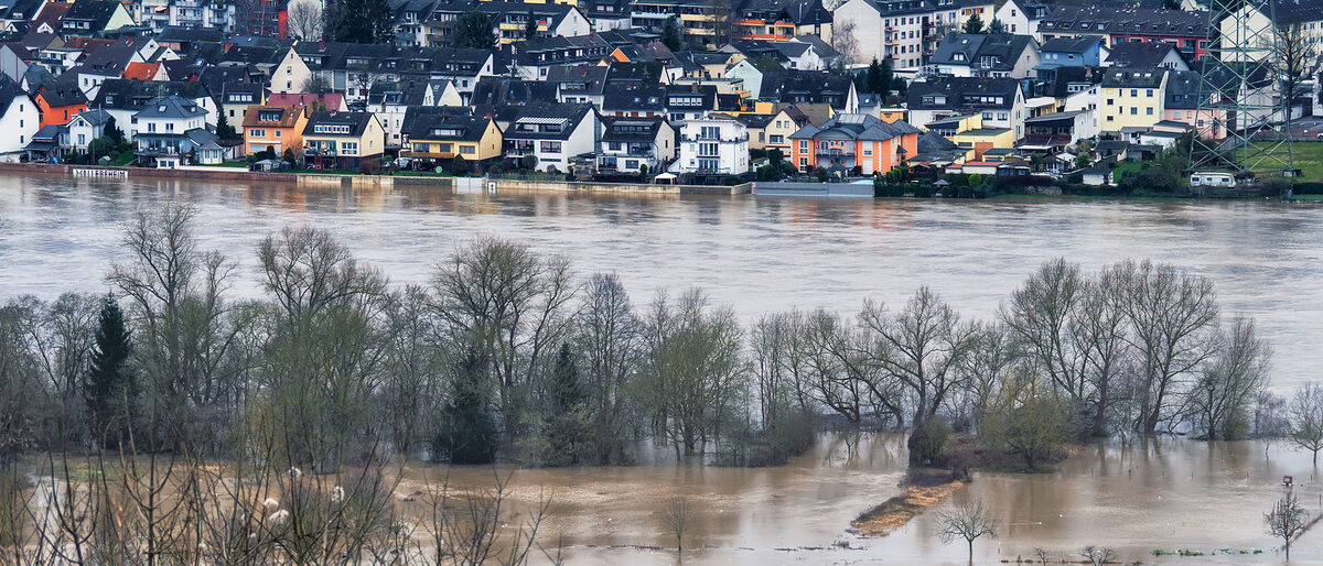 Hochwassergebiet